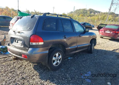2006 Hyundai Santa Fe Gls from USA, damaged, VIN KM8SC73D16U104176